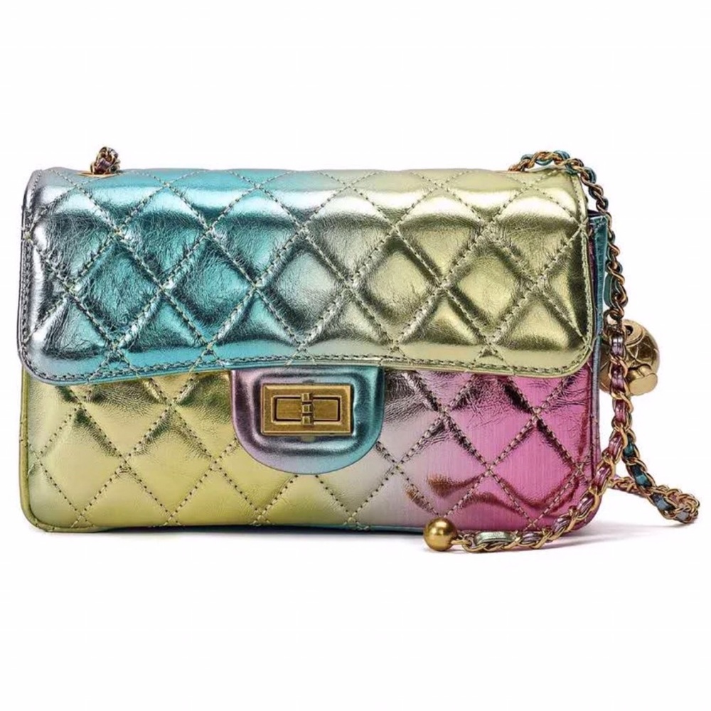 Leather Collection - Ombre Shoulder Bag Handbag